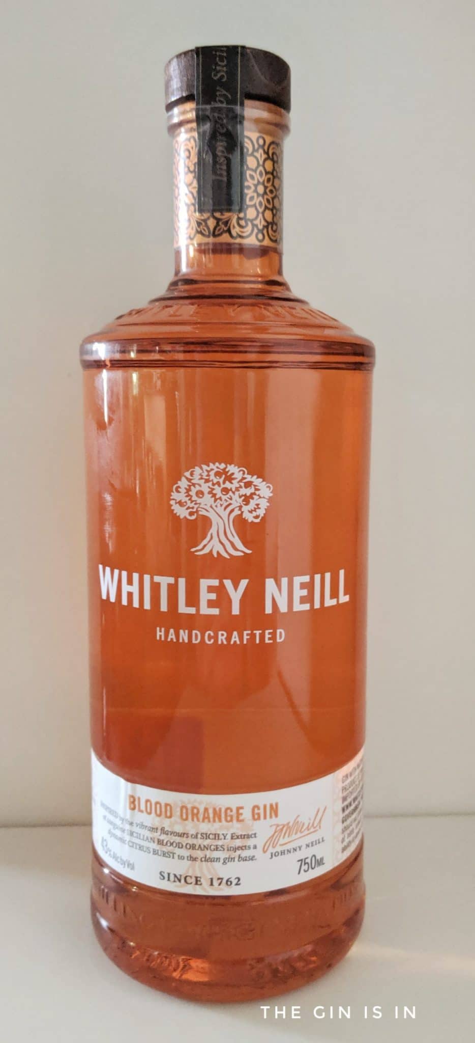 Whitley Neill Blood Orange Gin Expert Gin Review and Tasting Notes