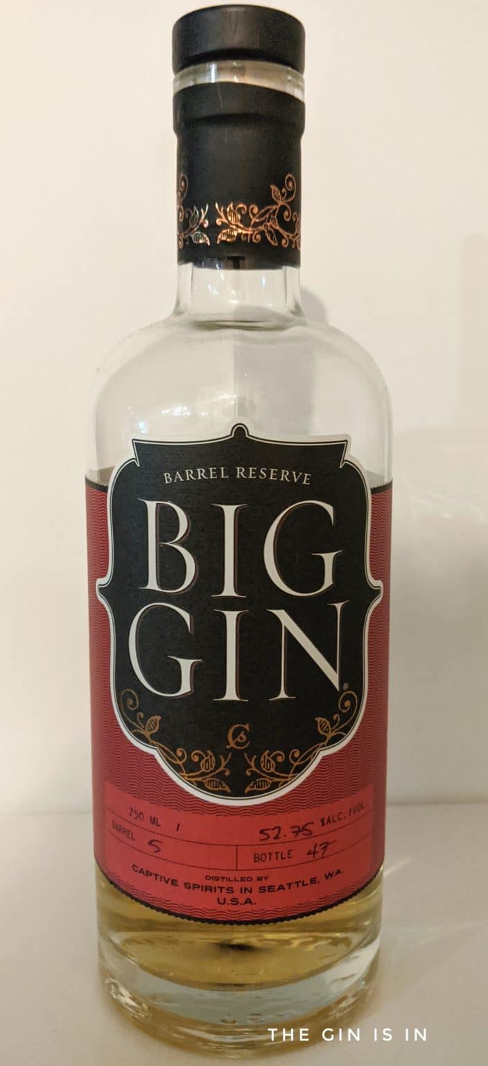 Aged Gin, Barrel Rested Gin The GIN is IN