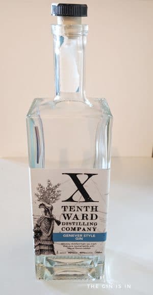 Tenth Ward Distilling Company Genever Style Gin