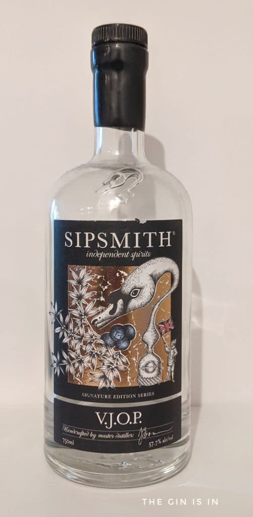 V.J.O.P. Gin from Sipsmith Distillery Review and Rating the GIN is IN