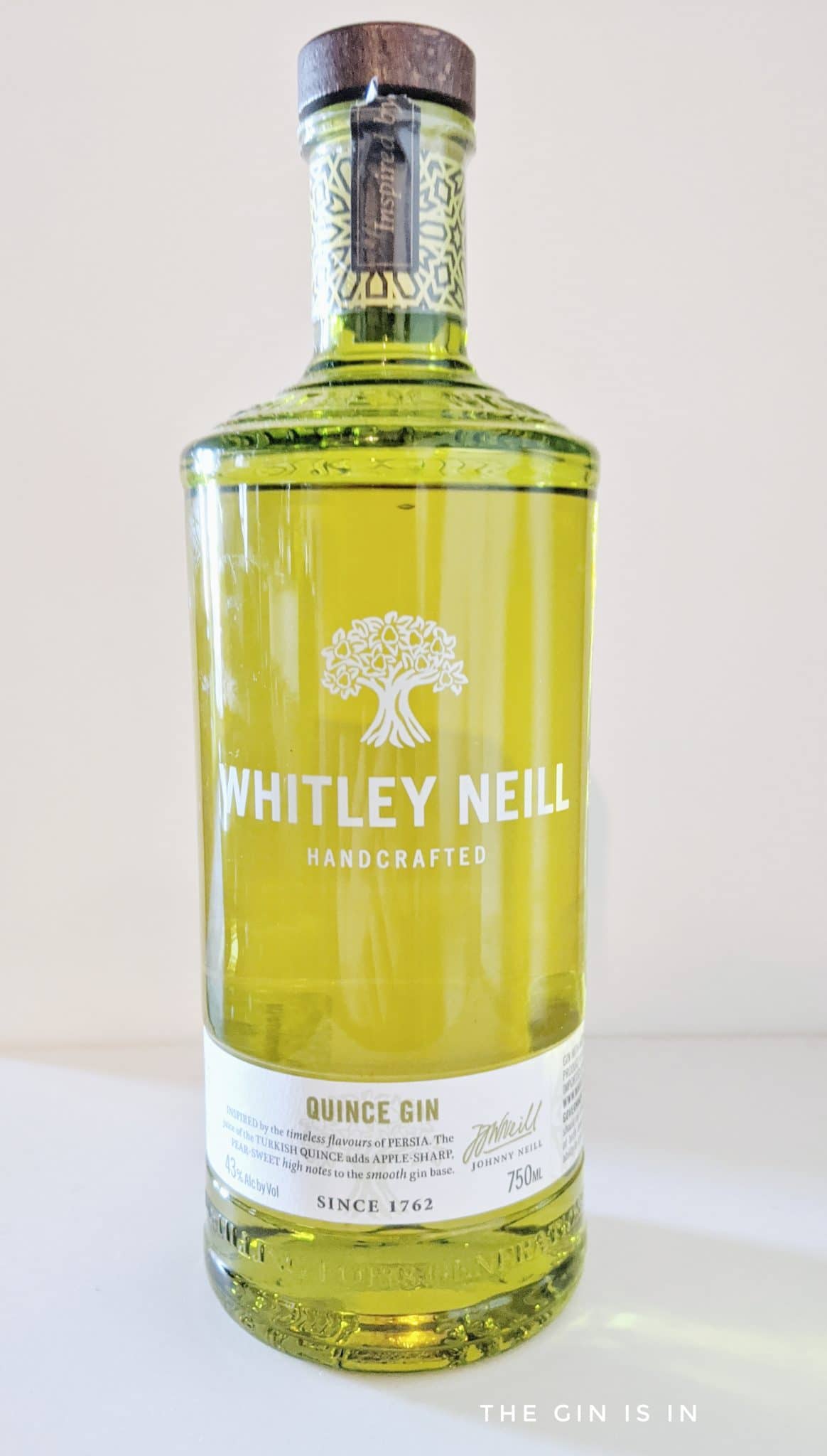 Whitley Neill Quince Gin Expert Gin Review and Tasting Notes