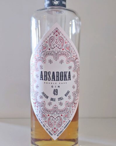 Absaroka Double Cask Gin 49