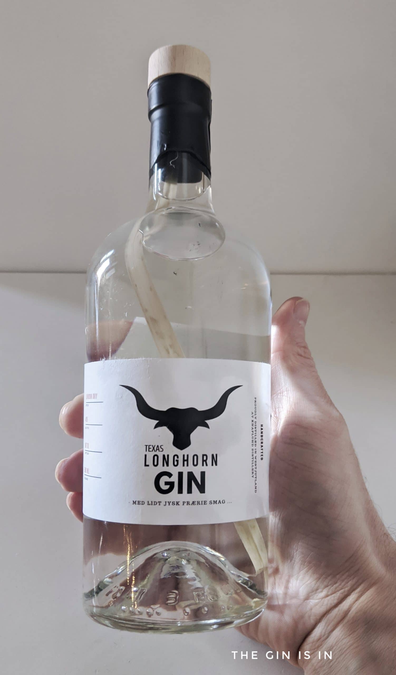 Texas Longhorn Gin (from Denmark!) Review and Rating | the GIN is IN