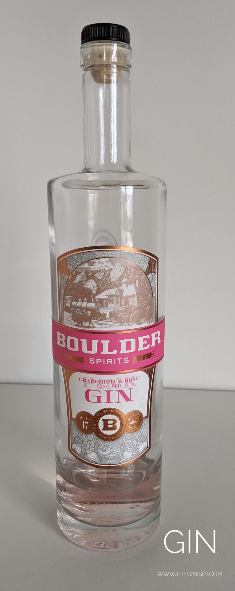 Boulder Pink Gin Expert Gin Review and Tasting Notes