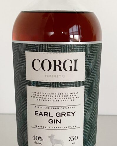 Corgi Spirits Earl Grey Gin Bottle