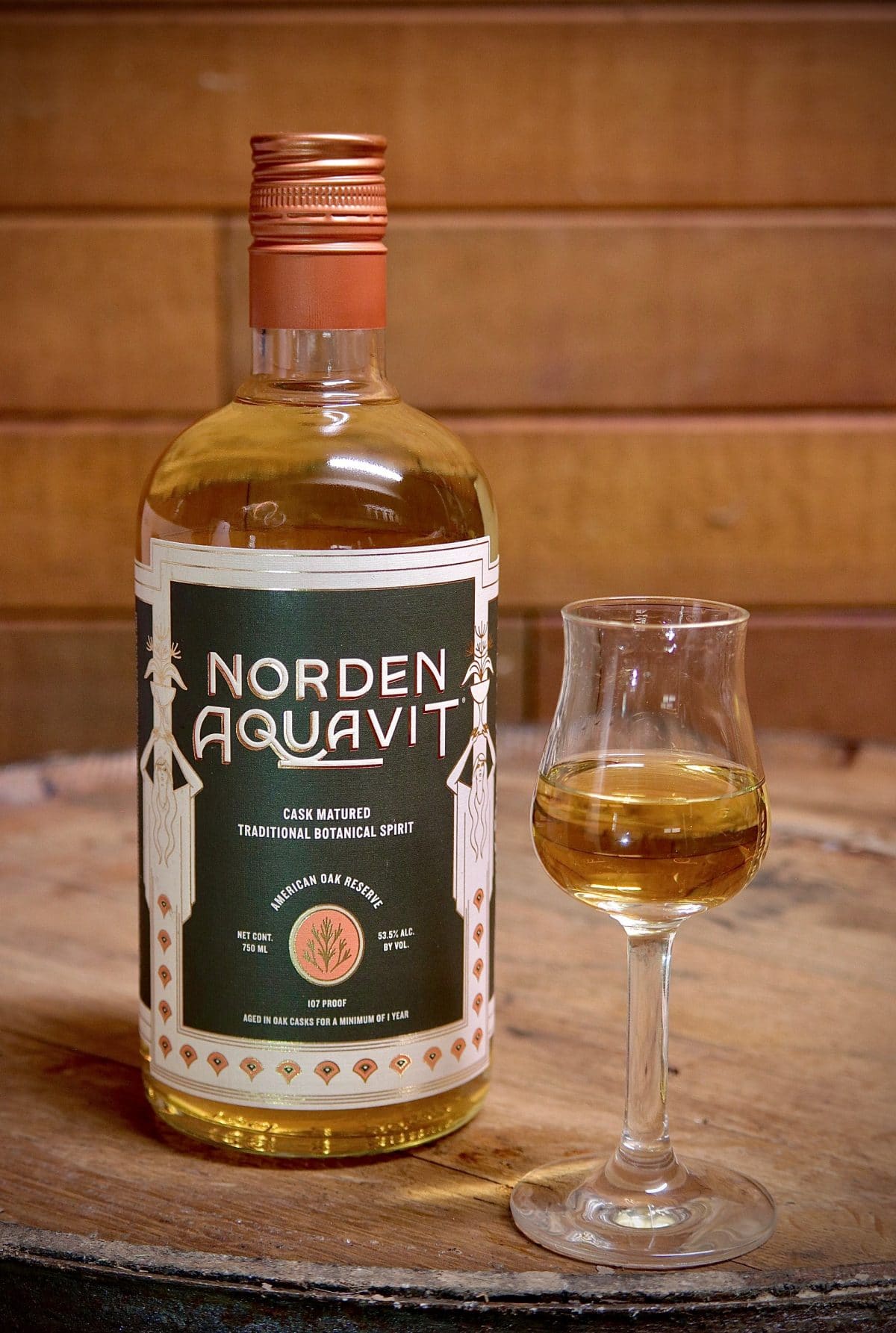Norden Aquavit, American Oak Reserve Review and Tasting Notes