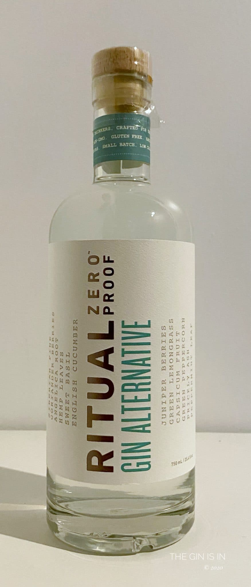 Ritual Zero Proof Gin Alternative Review and Tasting Notes