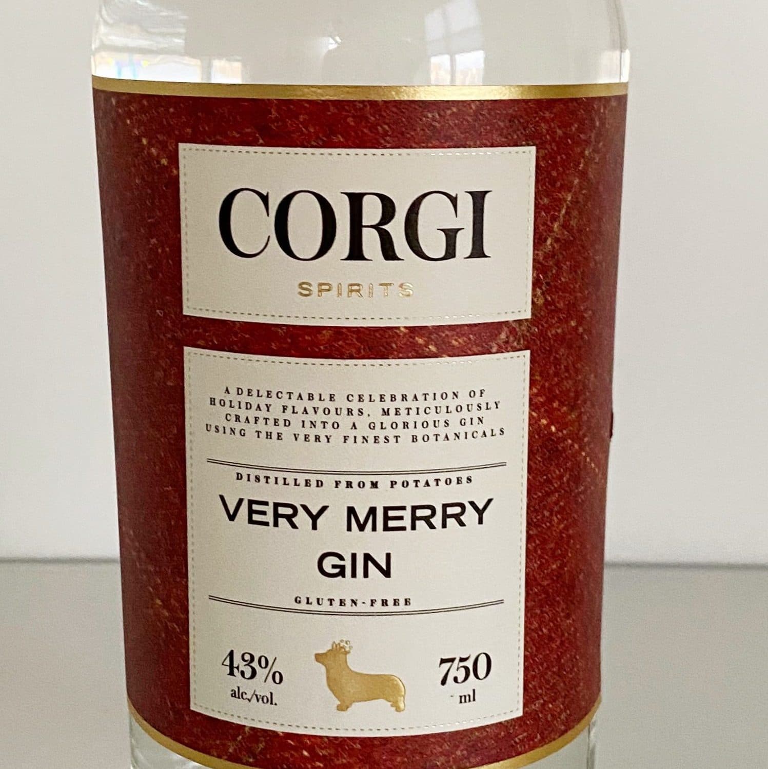 Very Merry Gin Bottle