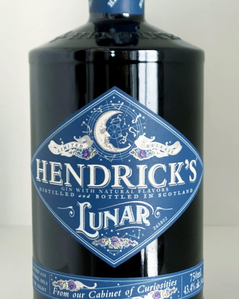 Hendrick's Lunar Gin Bottle