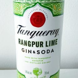 Tanqueray Rangpur Lime Gin and Soda