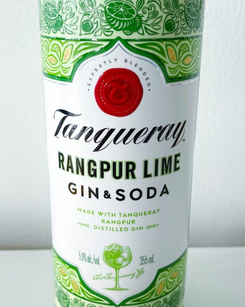 Tanqueray Rangpur Lime Gin and Soda