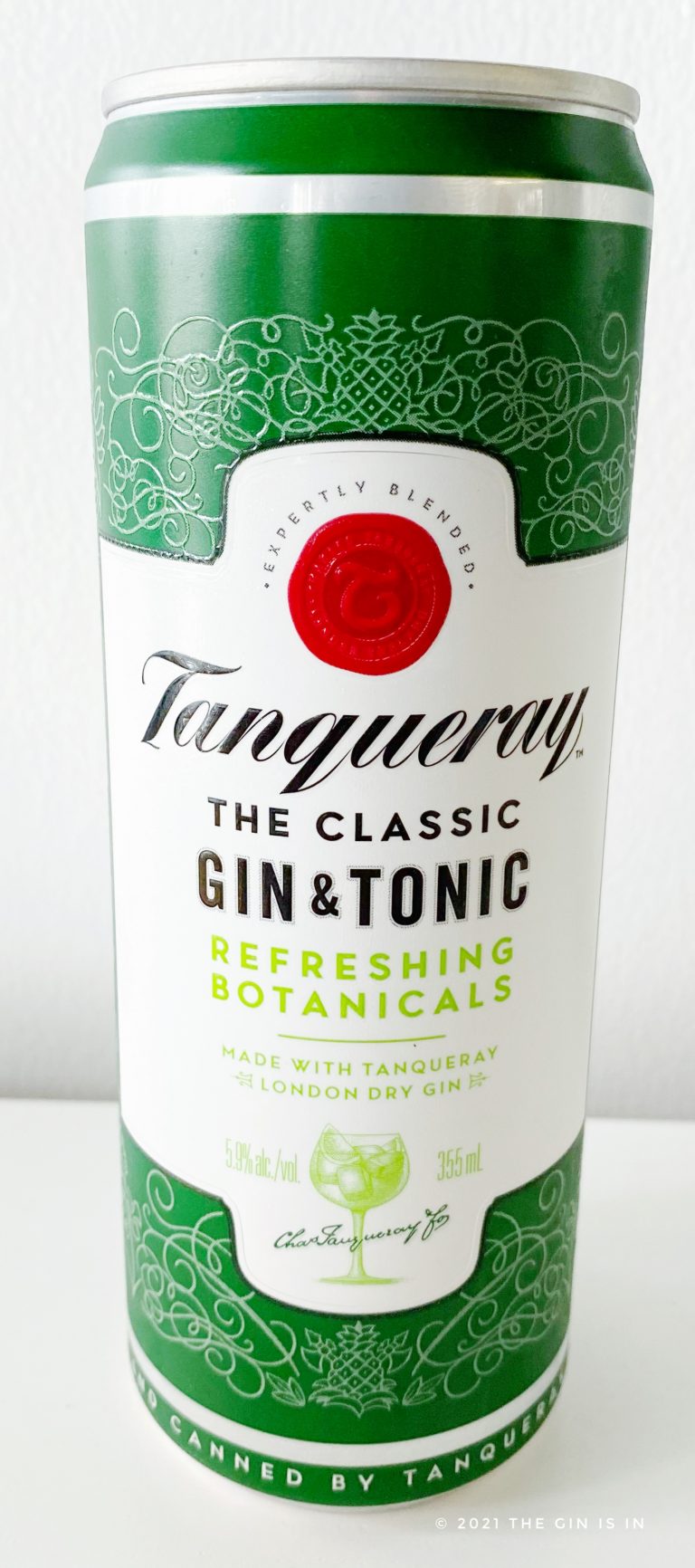 Tanqueray and Tonic, Canned Tanqueray Gin and Tonic Review