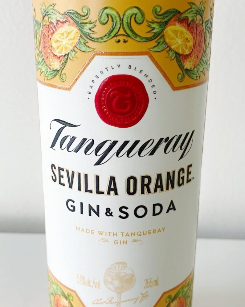Tanqueray Sevilla Orange Gin and Soda