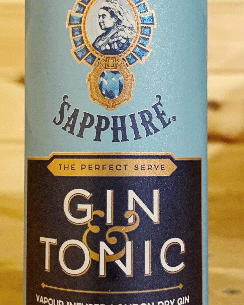 Bombay Sapphire Gin and Tonic