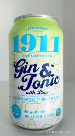 1911 Gin and Tonic