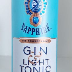 Bombay Sapphire Gin and Light Tonic