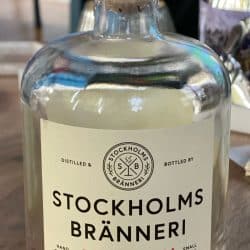 Stockholms Bränneri Pink Gin bottle