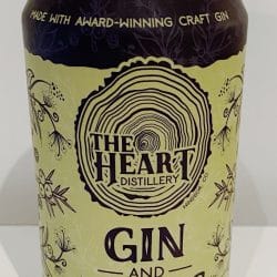 The Heart Distillery Gin and Tonic Can