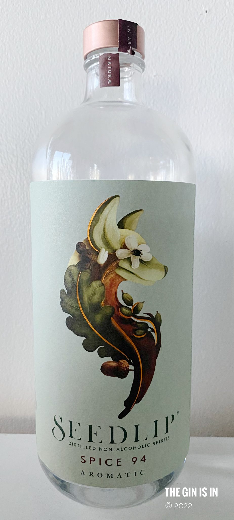 Seedlip Spice 94 the GIN is IN