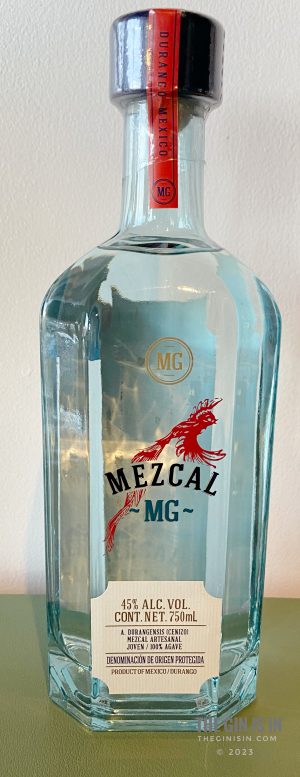 Mezcal Gin MG Bottle