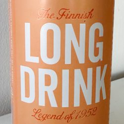 Peach Finnish Long Drink Can