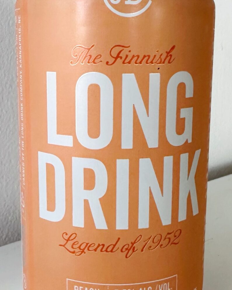 Peach Finnish Long Drink Can