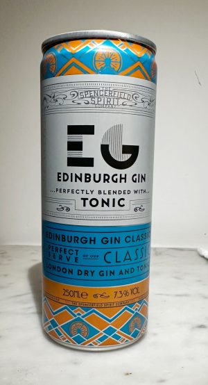 Edinburgh Gin and Tonic Can