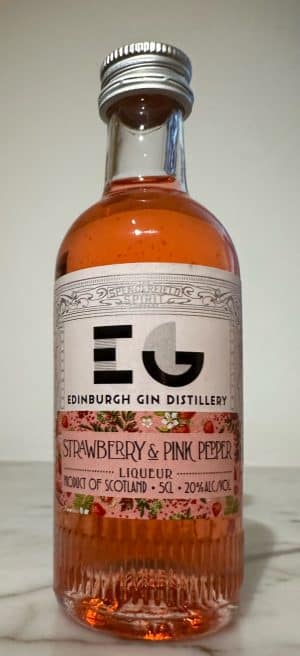 Edinburgh Strawberry and Pink Pepper Liqueur