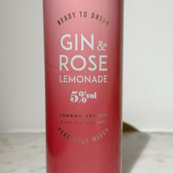 Gin and Rose Lemonade Can