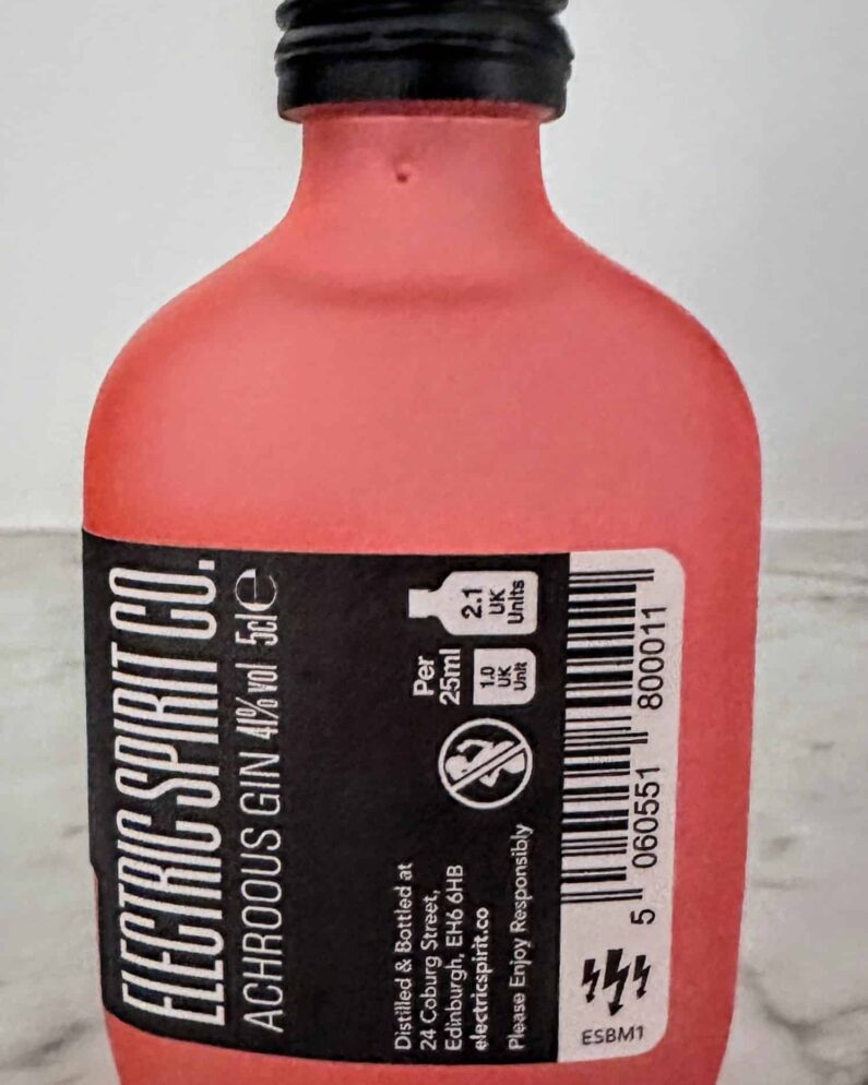 Achroous Gin Bottle