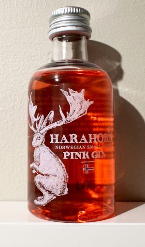 Harahorn Pink Gin Bottle