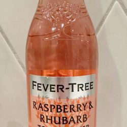 Fever Tree Rhubarb and Raspberry Tonic Water Bottle