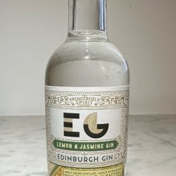 Edinburgh Lemon and Jasmine Gin Bottle