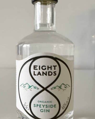 Eight Lands Gin Bottle