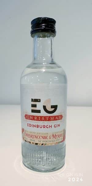 Christmas Edinburgh Gin Bottle