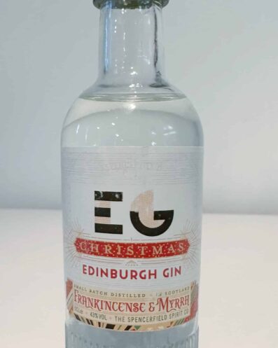 Christmas Edinburgh Gin Bottle