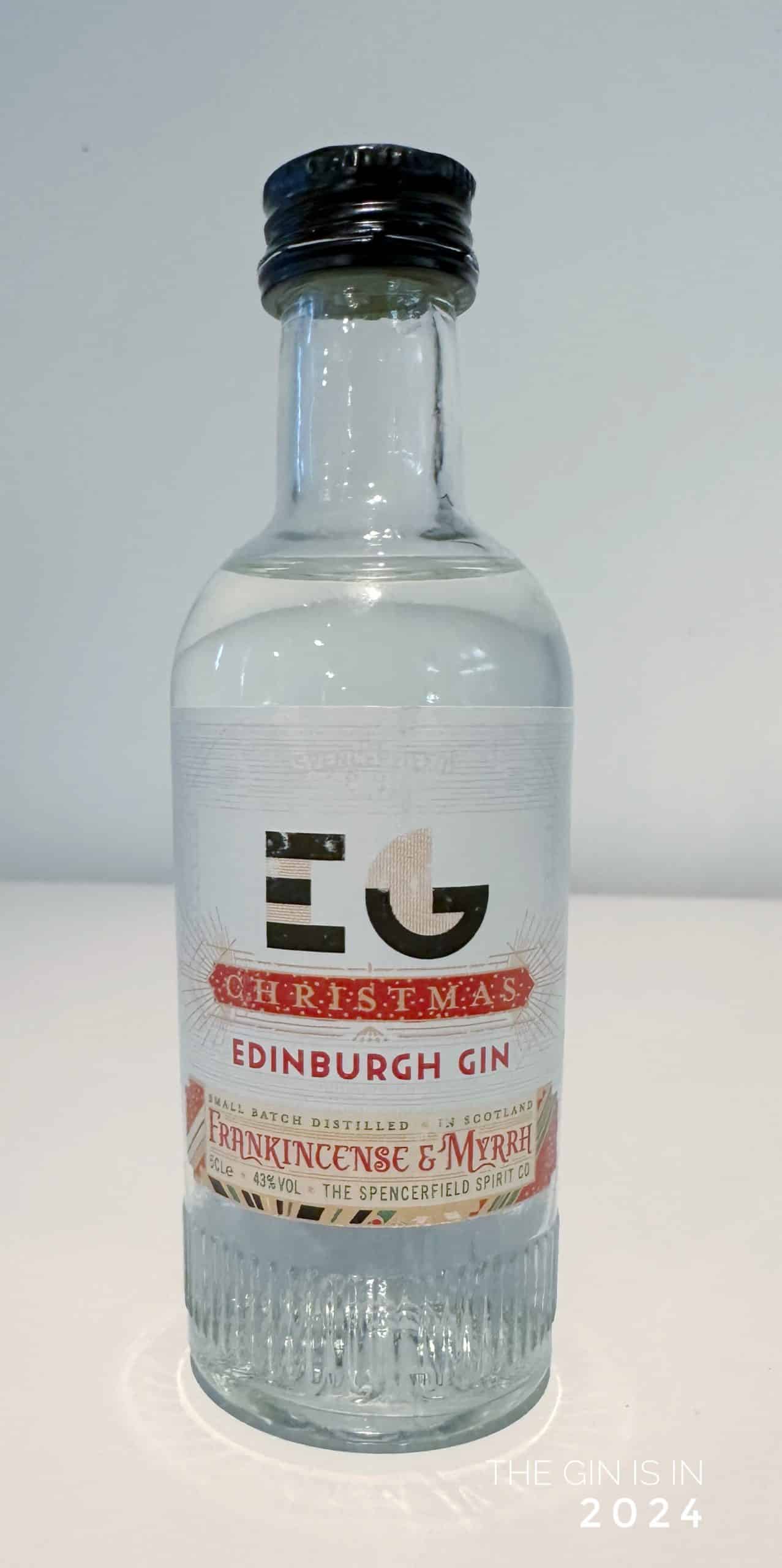 【空ビン】クリスマス限定_EDINBURGH GIN Christmas Edinburgh Gin Christmas Edinburgh Dry Gin, 70cl - Tesco