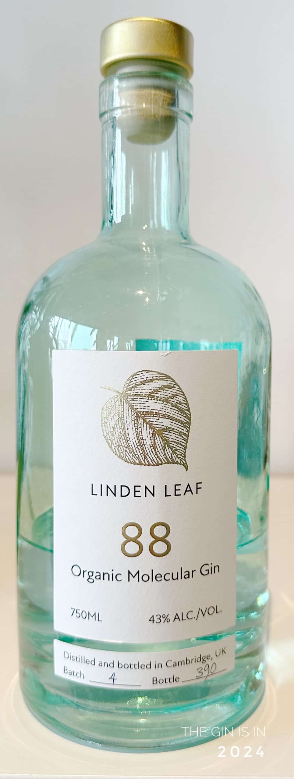 Linden Leaf 88 Molecular Gin Expert Gin Review And Tasting Notes