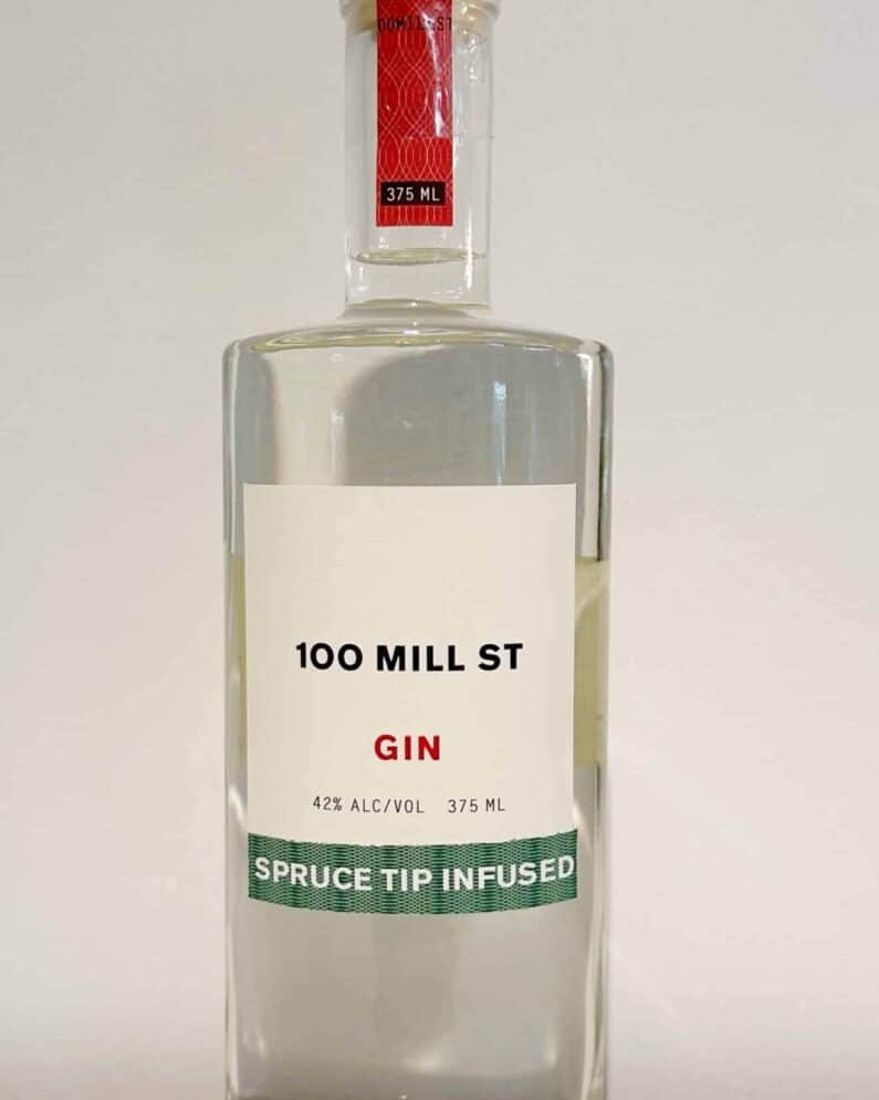 100 Mill St. Spruce Tip Infused Bottle