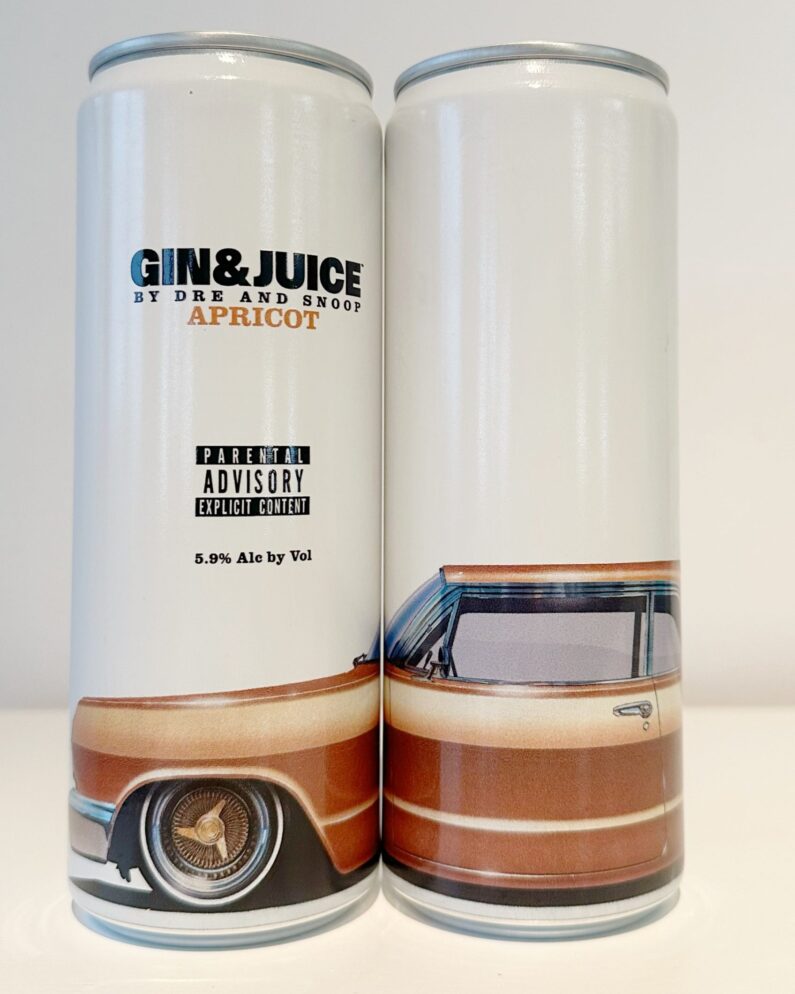 Gin and Juice Apricot Cans