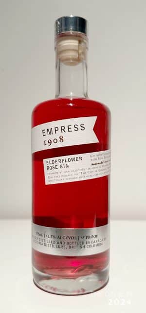 Empress 1908 Elderflower Rose Gin