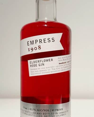 Empress 1908 Elderflower Rose Gin