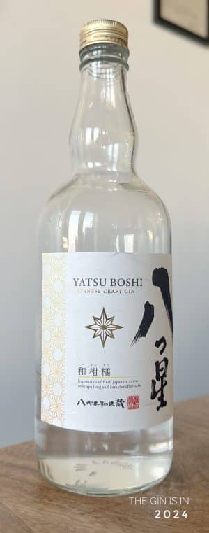 Yatsu Boshi Gin Bottle