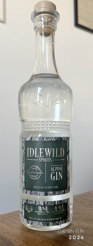 Idlewild Alpine Gin Bottle