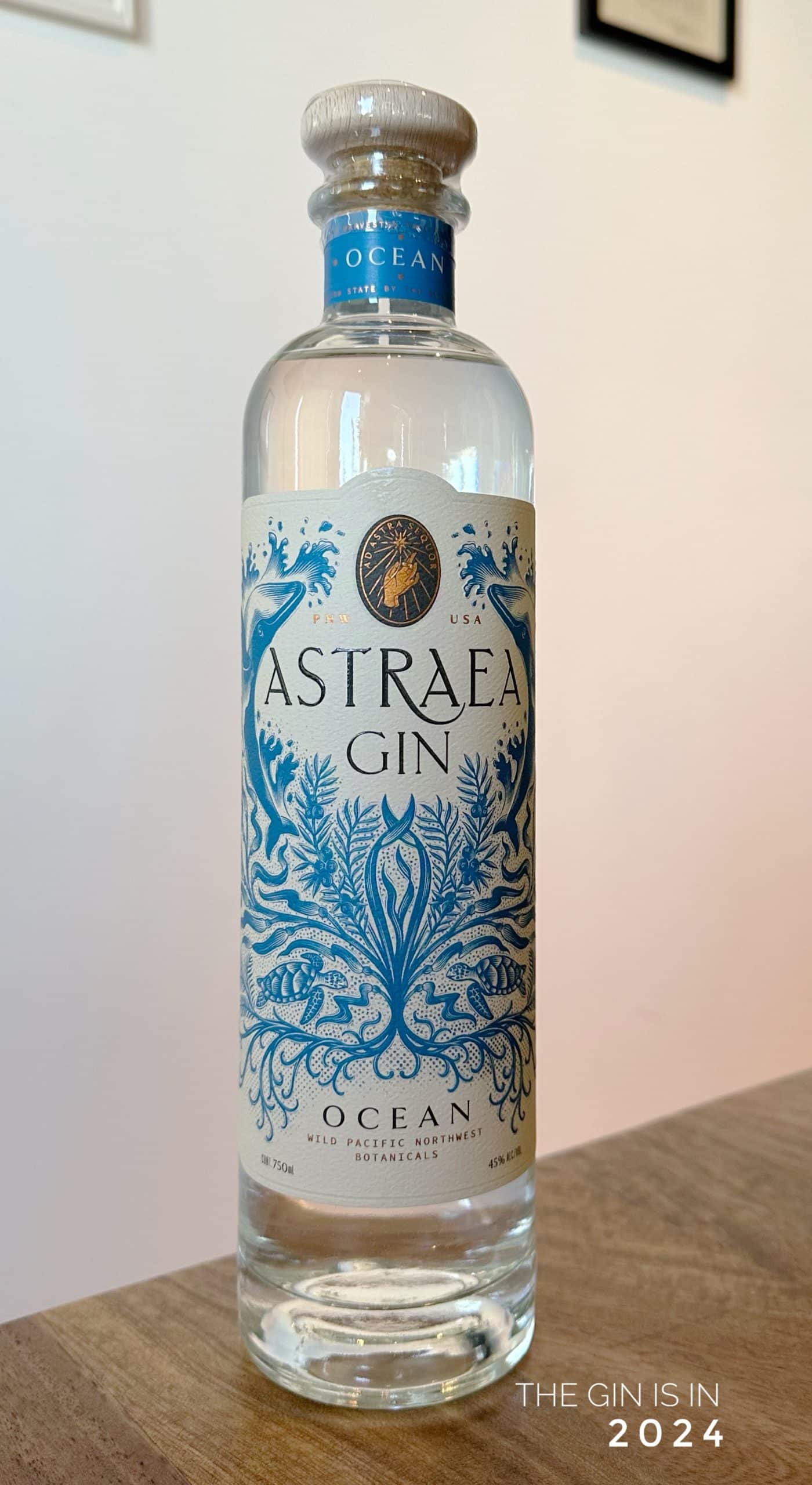 Astraea Ocean Gin Bottle