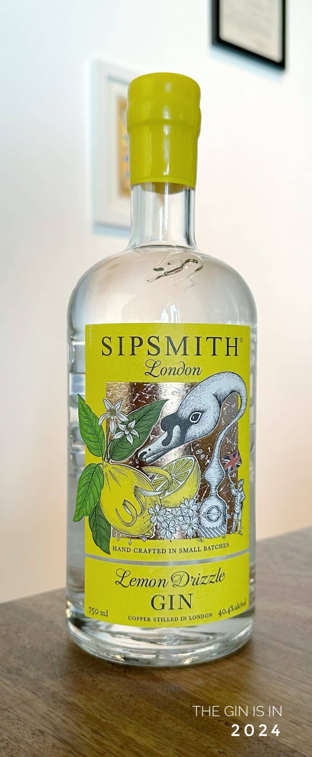 Sipsmith Lemon Drizzle Bottle