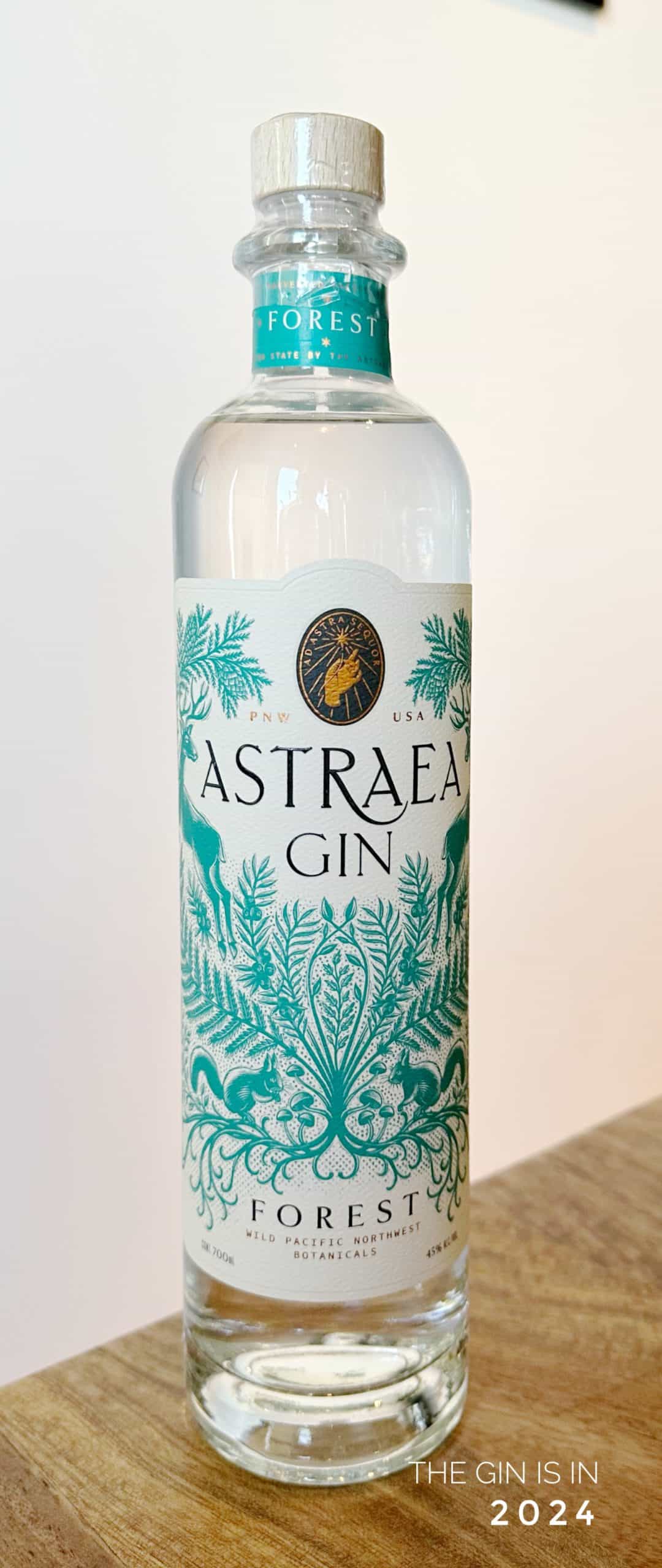 Astraea Forest Gin Bottle