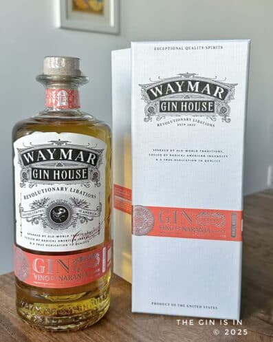 Waymar Gin House Gin aged in Vino de Naranja Barrels Bottle