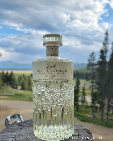 Thresh and Winnow Citrine Gin Bottle