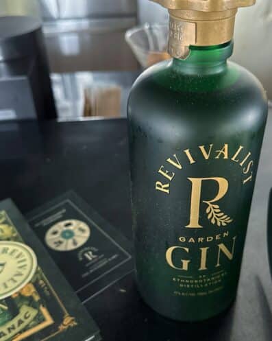 Revivalist Garden Gin Bottle